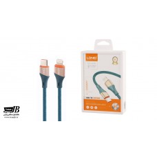 کابل شارژ تایپ سی به آیفون الدینیو مدل LC632i طول 2 متر